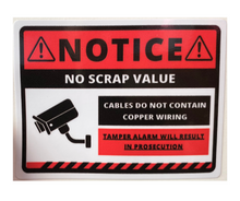 Load image into Gallery viewer, Tamper Prevention Stickers for EV Chargers