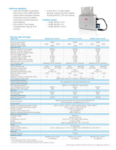 Load image into Gallery viewer, Page 3 of datasheet for ABB Micro Inverter, 0.25-1-OUTD-US-208/240, 250W