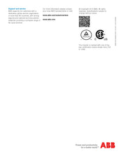 Load image into Gallery viewer, Page 4 of datasheet for ABB 3000W Inverter PVI-3.0-OUTD-S-US-A