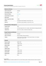 Load image into Gallery viewer, Page 2 of datasheet for Battery Backup for DEGER Trackers, APC BN-650-CA, 650VA