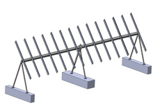 Load image into Gallery viewer, Illustration of Frame of DEGER Single Axis Tracker, S60H