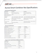 Load image into Gallery viewer, Power One Aurora DC Smart Combiner with Surge Arrester Option
