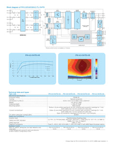 Page 3 of datasheet for ABB 3000W Inverter PVI-3.0-OUTD-S-US-A