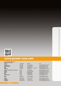 Page 4 of datasheet for PowerOne (ABB) Inverter PVI-12.0-1-OUTD-S2