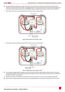 Page 2 of datasheet for SolarEdge Rapid Shutdown Kit